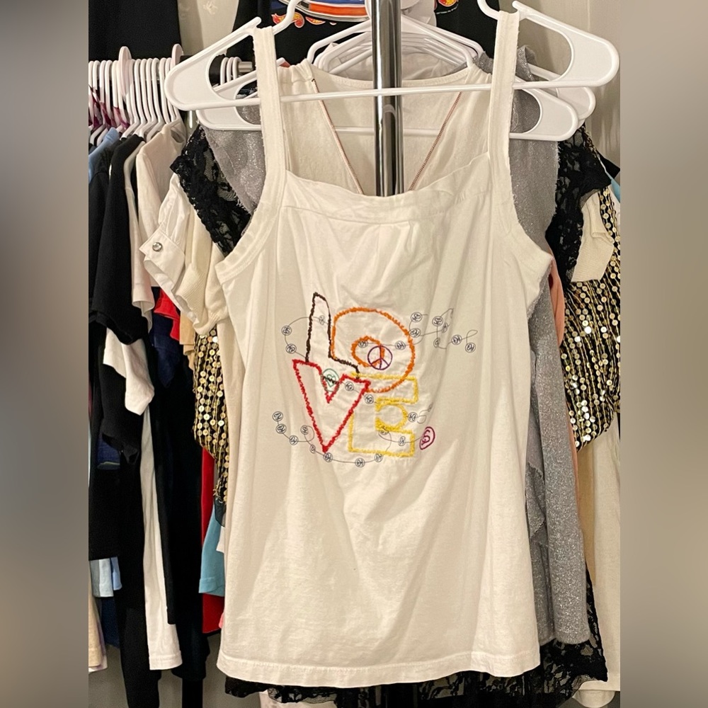 Embroidered Tank Top - VTG Stüssy (Medium)
